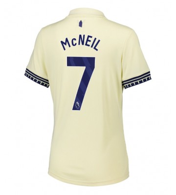 Everton Dwight McNeil #7 Udebanetrøje Dame 2025-26 Kortærmet